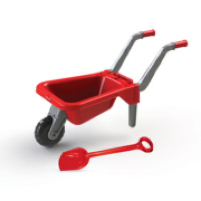 Тачка дитяча з лопатою червона 82,5см*35см*45см Doloni" арт 01530/01