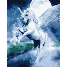 Набір для розпису по номерах "Казковий пегас" 40х50 см KHO4320