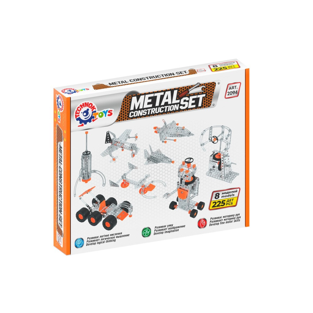 Конструктор металевий "Космічна техніка ТехноК", арт.2094