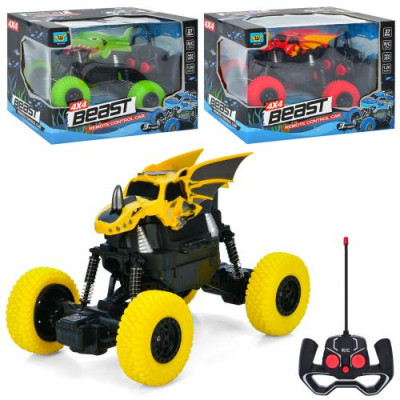 Джип WL-134B-37B (12шт) р/у, аккум, 19 см, USB-зарядне, 3 кол, в корбці, на батці, 26-18-15см