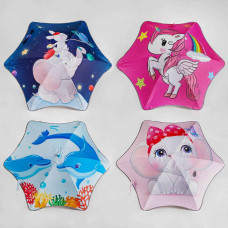 Парасолька C 45587 (60) 3 види, d=112см, зі світловідбиваючою обробкою, в кульку