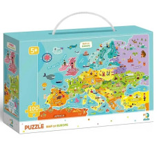 Пазл Мапа Європи (англійська версія)