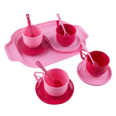 Набір посуду на підносі (13 пр) в пакеті YU-PCH130293