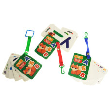 Гра настільна "Картки на ремені. Букви і тварини" VТ2000-21 (укр)