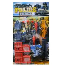 Поліцейський набір з аксесуарами 29.5*53 см