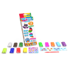 Набір для ліплення з тістом 12 кольорів Neon and Classic TM Lovin
