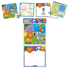 Гра настільна "Набір 4в1. Зоопарк"VT2002-02 (укр)