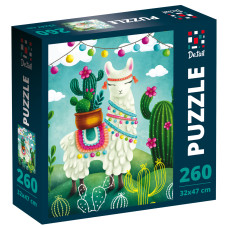 Пазли Puzzle «Llama cutie» 260 елементів DT200-02