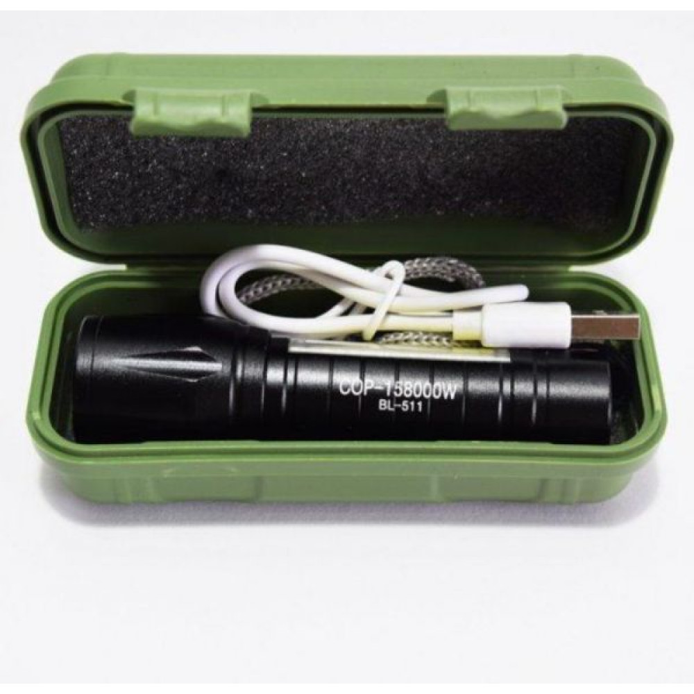 Ліхтар Bailong 511 компактний кишеньковий варіант на кожен день.