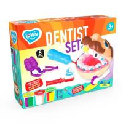 Набір для ліплення з тістом Стоматолог Dentist Set TM Lovin