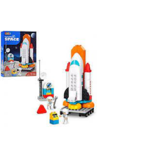 Конструктор JDLT5453 (12шт) космическая станция, ракета, фигурки, 72дет,в кор-ке, 35-48-9см
