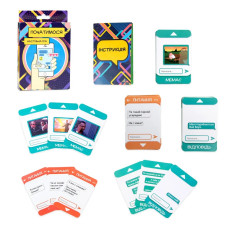 Настільна гра Strateg Початимося? романтична розважальна міні-версія українською мовою (30334)