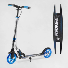 Самокат Акція! алюминиевый "Skyper" S-18055 "Range", ручной тормоз, колеса PU 180 мм, 1 амортизатор передний, анодированная покраска, в коробке