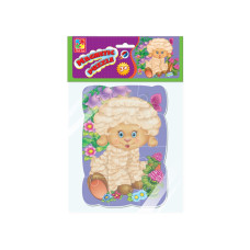 Гра розвиваюча Vladi Toys пазли магнітні А5 Малюк зможе "Овечка" VT3301-02 (укр)