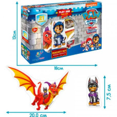 Набір магнітів Щенячий патруль "Лицарі" ML4034-06