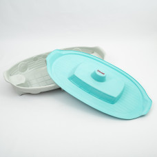 Пісочниця" Сіро низ -Бірюзова кришка  артикул 03355/4