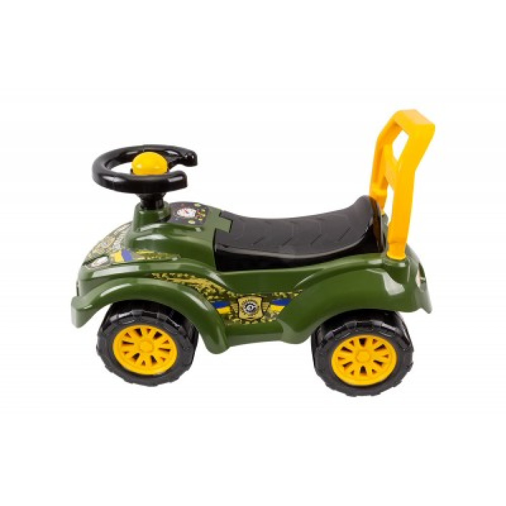 Каталка "Автомобіль для прогулянок ТехноК" Військовий 9406