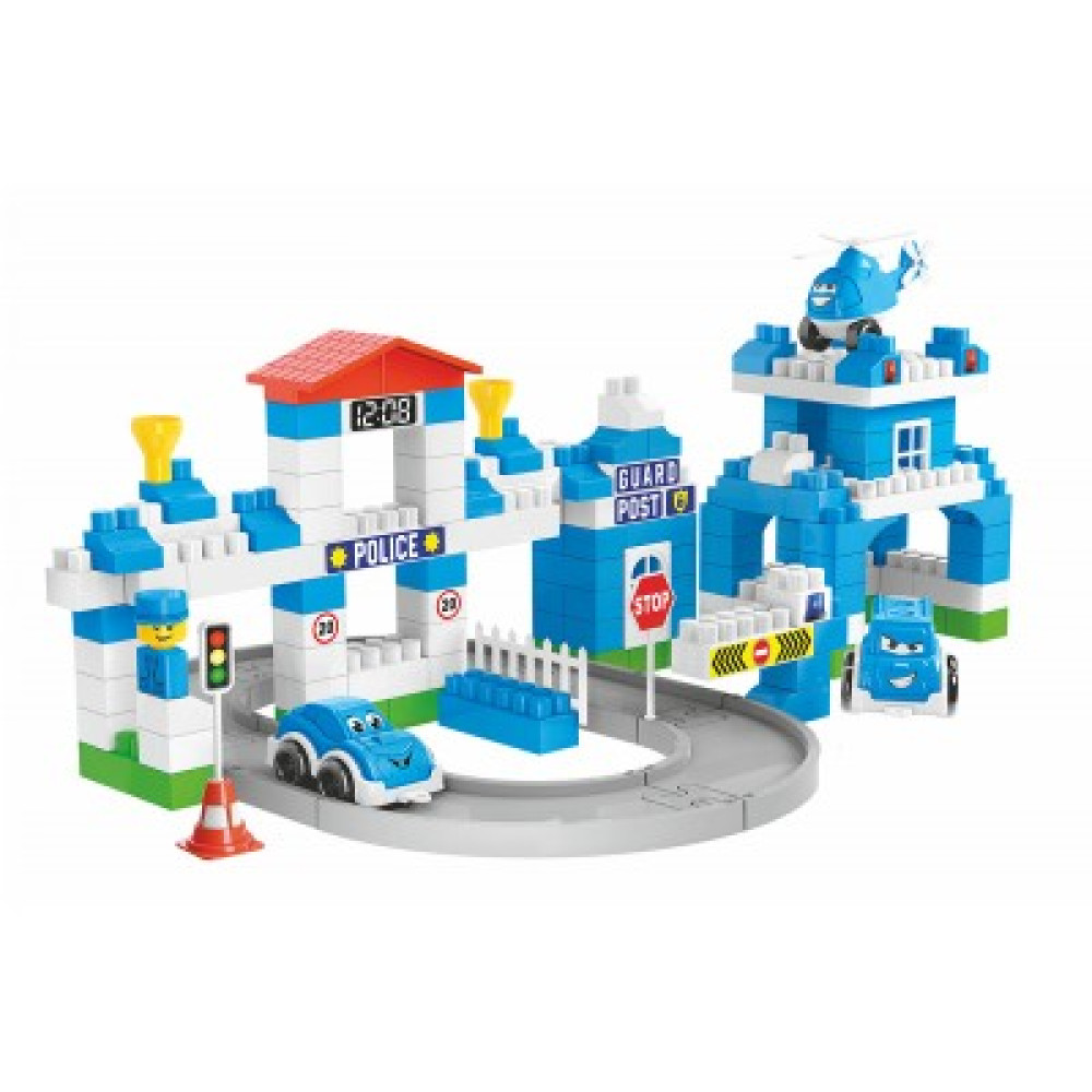 Конструктор в коробці Поліція 180 деталей 8447