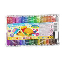 Набір для ліплення з повітряним пластиліном 34 кольори ТМ Lovin