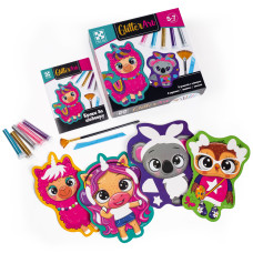 Набір для творчості  "Glitter Art. Блискучі звірята"  VT4501-11 (укр)