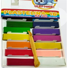 Пластилін Sweet Colors 16кол хвилястий профіль