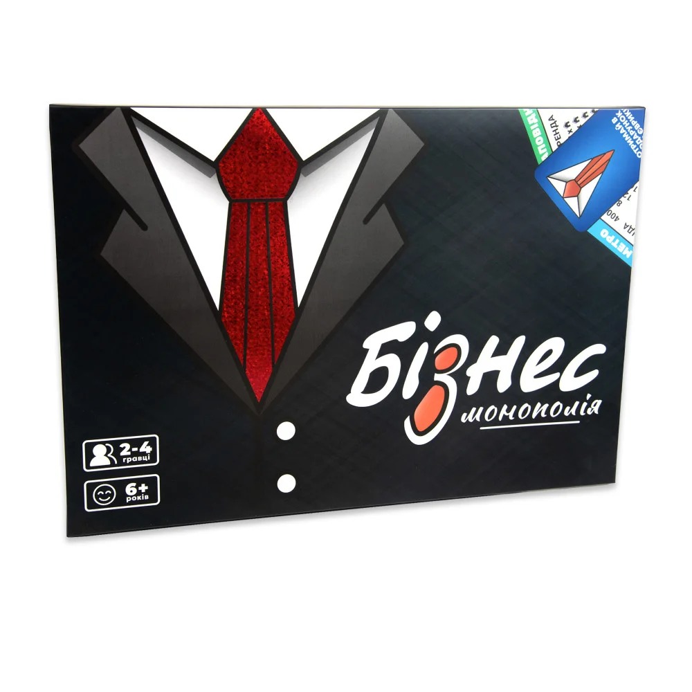 Настільна гра Strateg Бізнес розважальна економічна українською мовою (30372)