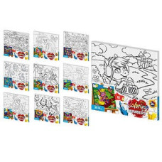 Креативна творчість "Картина за номерами на полотні" 40см*40см с.2 MIX (10) KpN-40х40-02-01,02...10