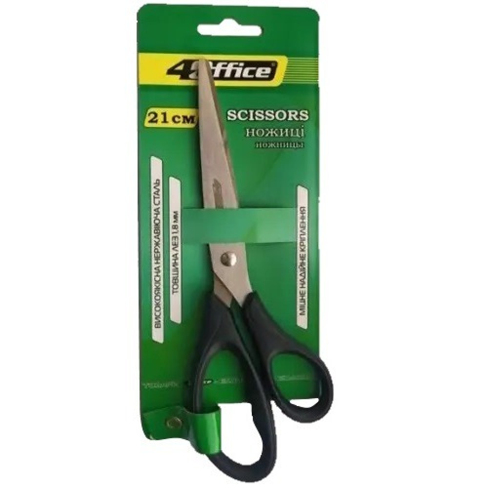 ножиці, 18см, універс., 4-438, 4OFFICE