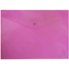 папка з кнопкою, непрозор., А4, 160мкн PР, рожева., 5017-97, NORMA