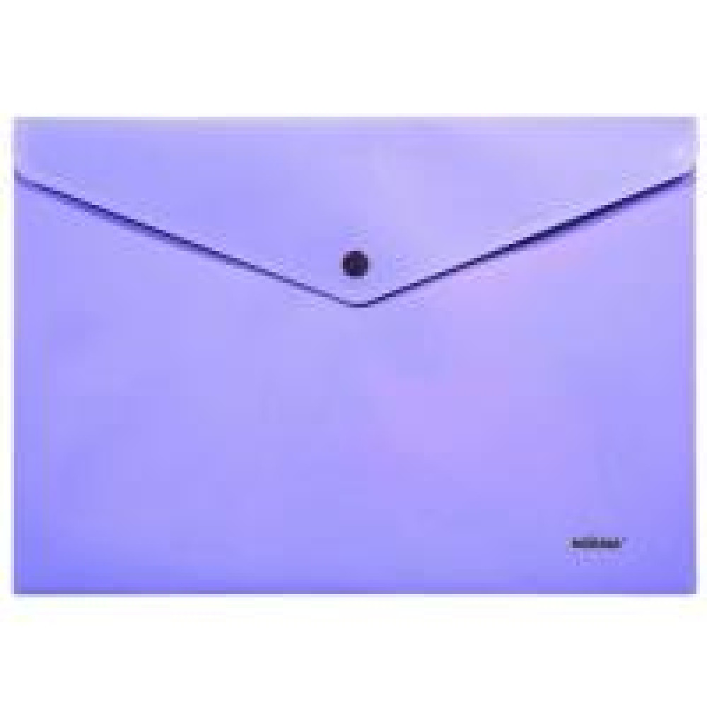 папка з кнопкою, непрозор., А4, 160мкн PР, рожева., 5017-97, NORMA