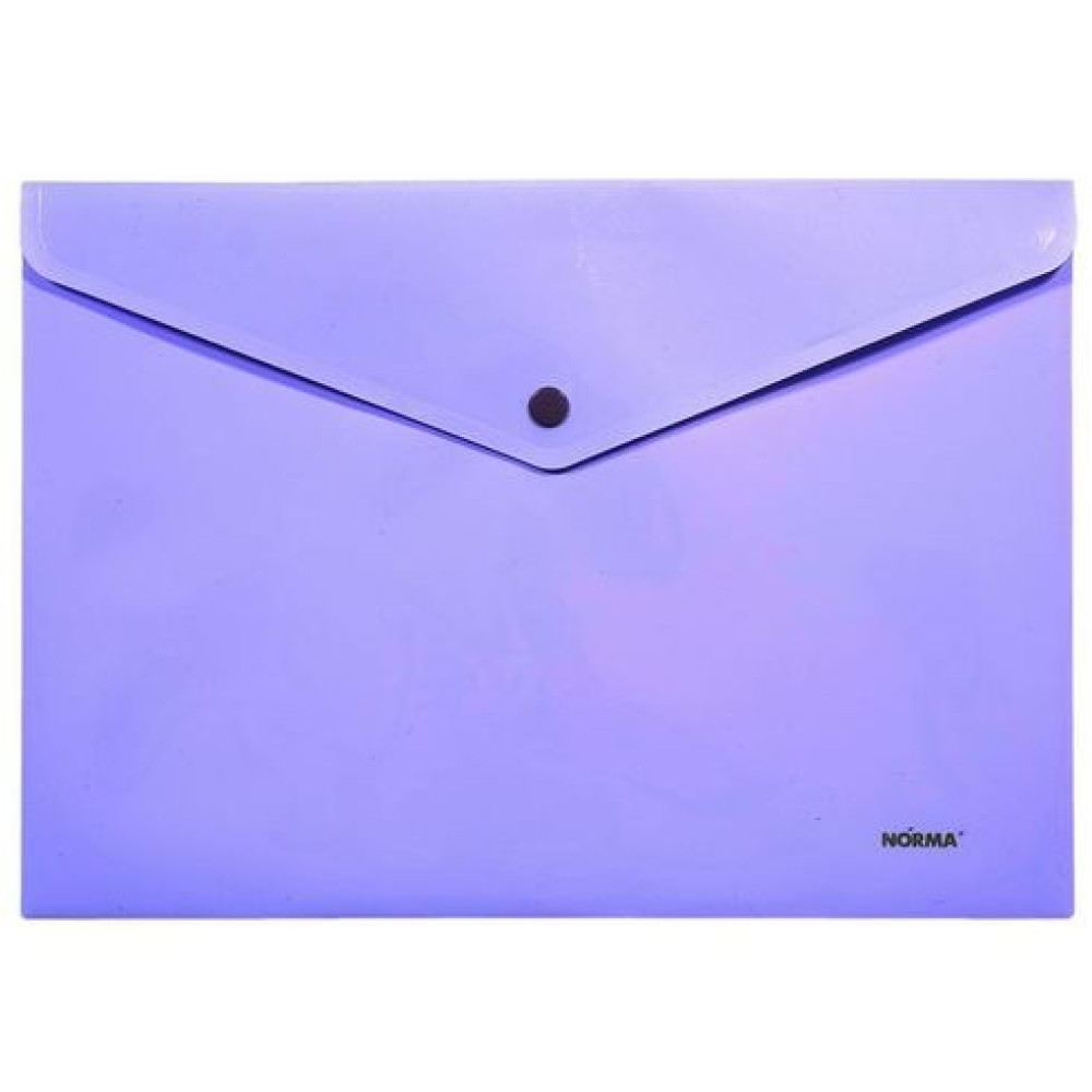 папка з кнопкою, непрозор., А4, 160мкн PР, рожева., 5017-97, NORMA