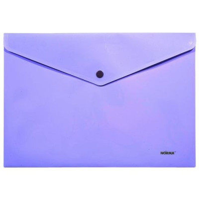 папка з кнопкою, непрозор., А4, 160мкн PР, рожева., 5017-97, NORMA