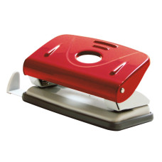 дiркопробивач метал., 8см, 20арк. з лiн., черв., 4345, Norma