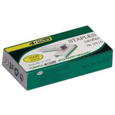 скоби д/степлеру, 24/6, 1000шт., 4-319, 4OFFICE