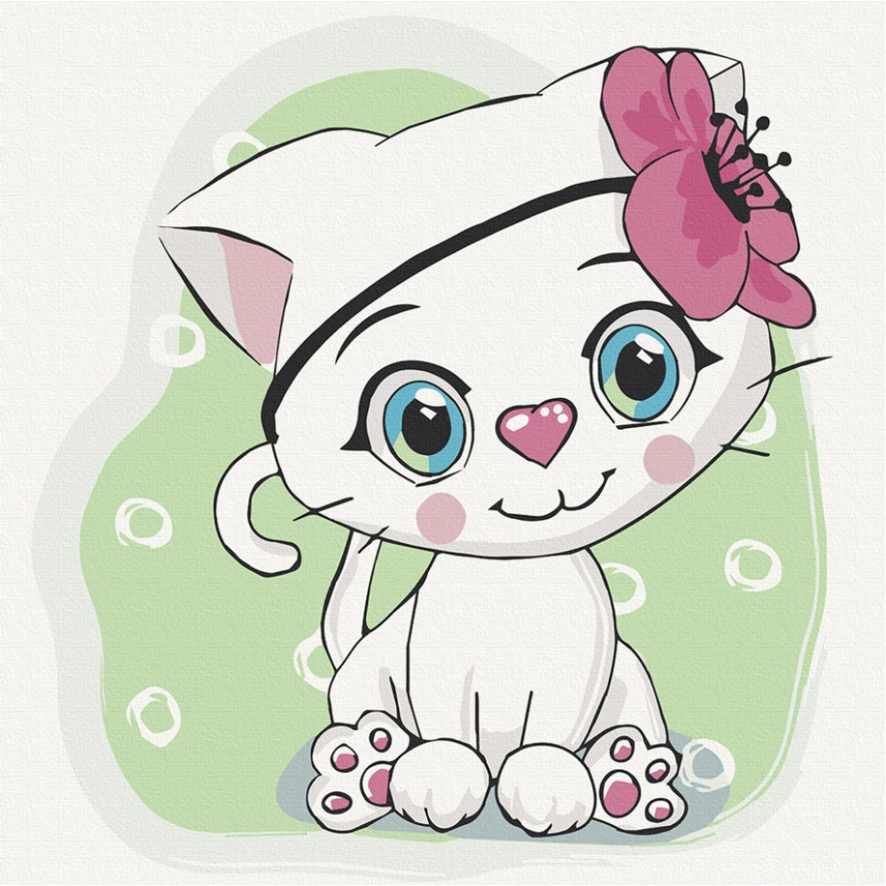 Набір для розпису "Киця Белла" 30×30 см 15527-AC