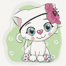 Набір для розпису "Киця Белла" 30×30 см 15527-AC