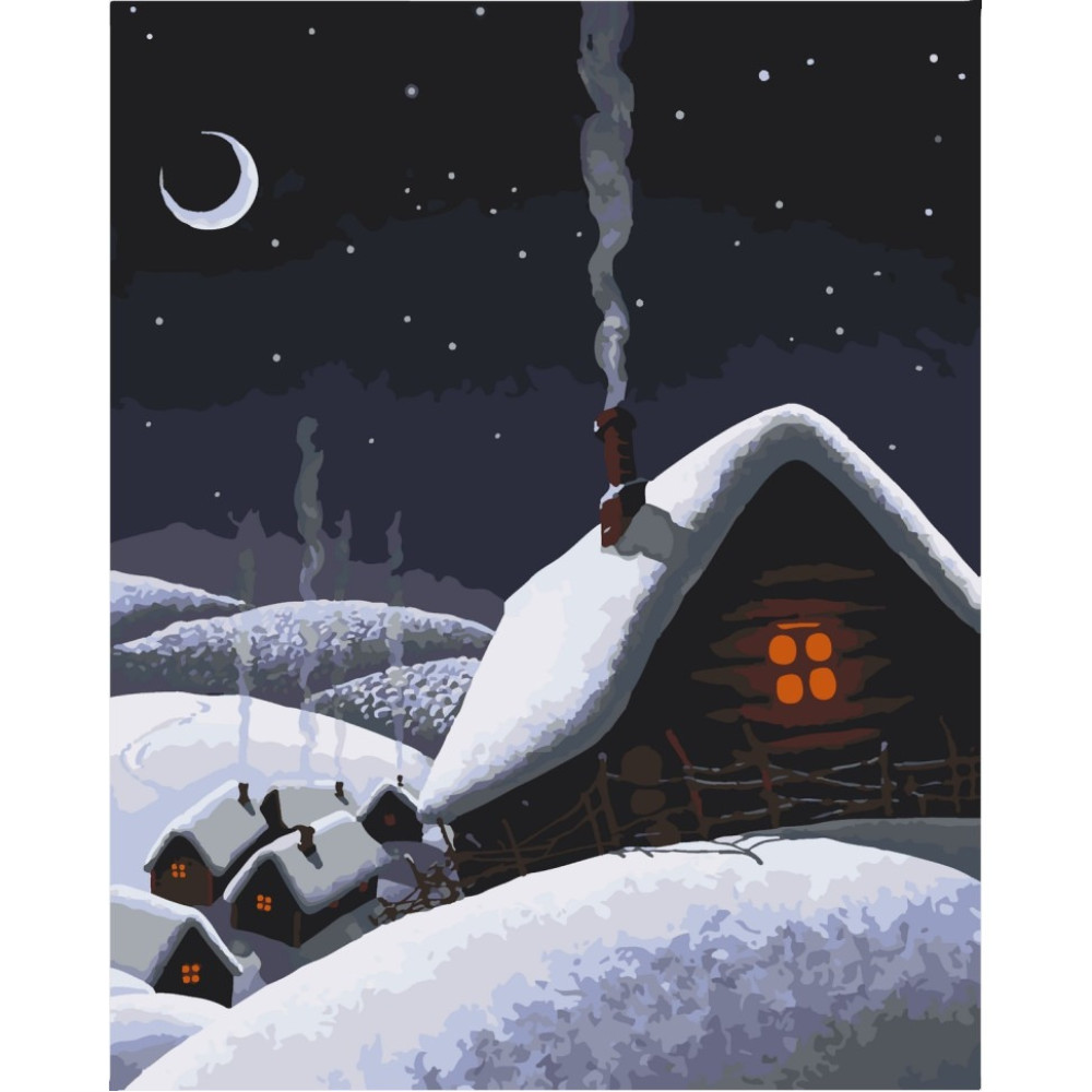 Набір для розпису "Вечори на хуторі" 40×50 см