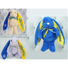 М'яка іграшка Зайка Патріот (30×16×14 см) музичний 00043-4000