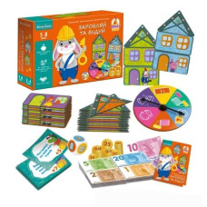 Гра настільна Vladi Toys економічна. Заробляй та будуй VT2312-04 (укр)