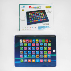 Планшет TK 09912 (36) "WToys", 7 режимів, LED підсвічування, абетка, цифри, загадки, пісні, іспит, в коробці