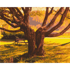Набір для розпису "Старійшина парку" 40×50 см