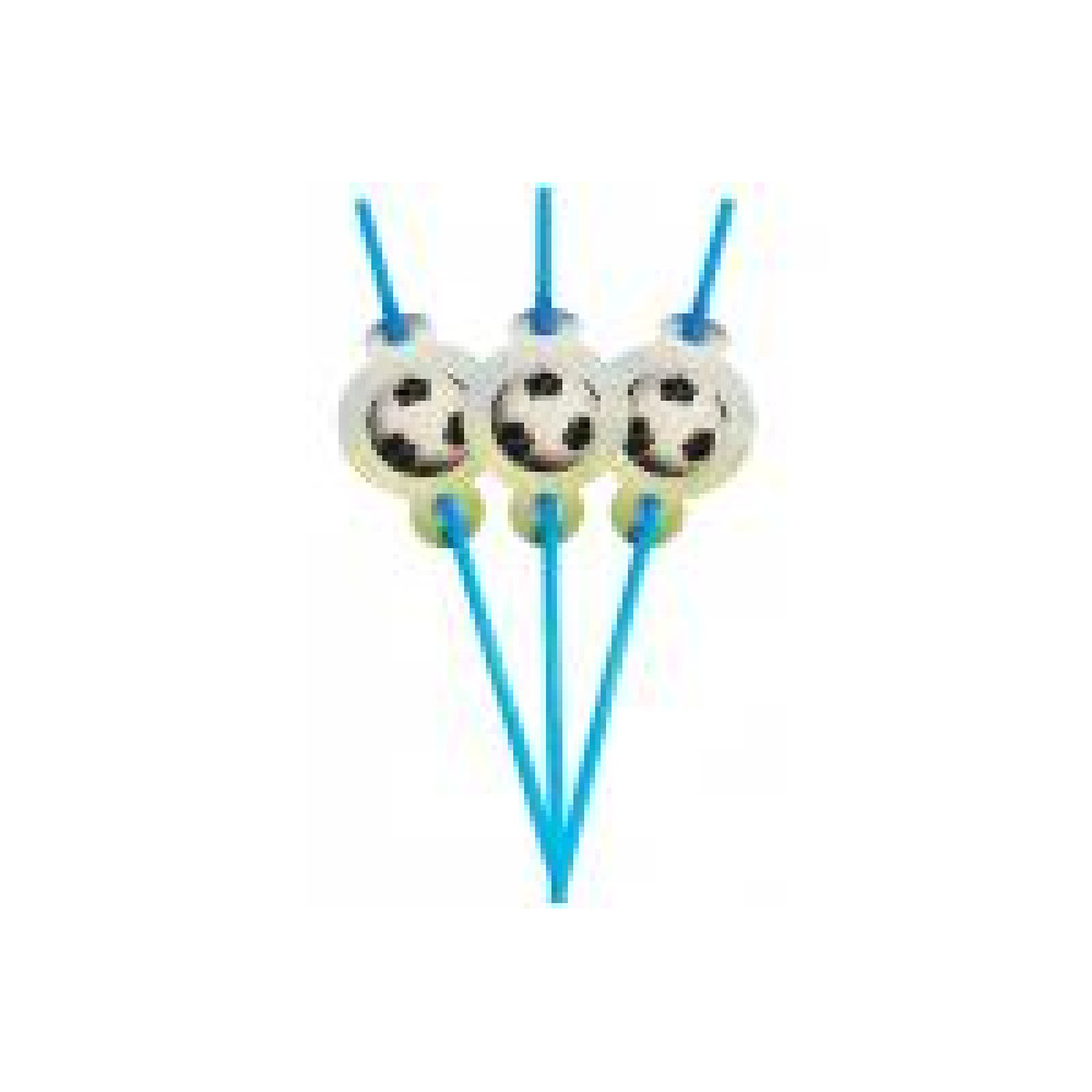 Трубочки «Футбол» 11051