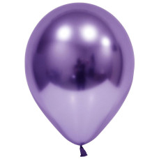 Куля латексна "Хром" Китай - Фіолетова 12' 50 шт