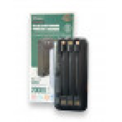 Порт. ак.- повербанк Power Bank INKAX PBQ-09 на 20000mAh (22,5W) швидка зарядка три шнура індикація заряду .