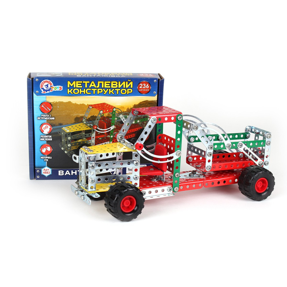Конструктор металевий "Вантажівка ТехноК", арт. 4883