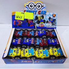 Перевертиш машинка міньйон 24 шт уп Продаж упаковками SA63