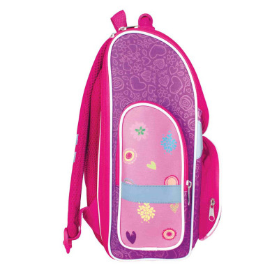 Ранець шкільний "Loving Birds", 34×26×12 см, трансформер, ортопедична спинка, COOLFORSCHOOL