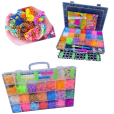 Набір для творчості 5427 "Резиночки для плетіння" (3800-4000 ел) 34*22*4см