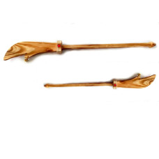 Сокира дерев'яна з дзвіночком 62 см EK18-5