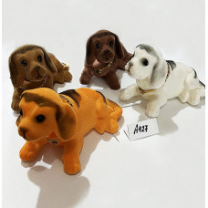 Песик махає головою в кульку 15*9*7см A427